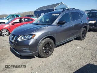 2017 Nissan Rogue SV with VIN 5N1AT2MV0HC820582, listed as a Copart auction lot 54969845 with 142,447 mi miles and Clean title. Bid and sale history available at DreamBid. Image 1.