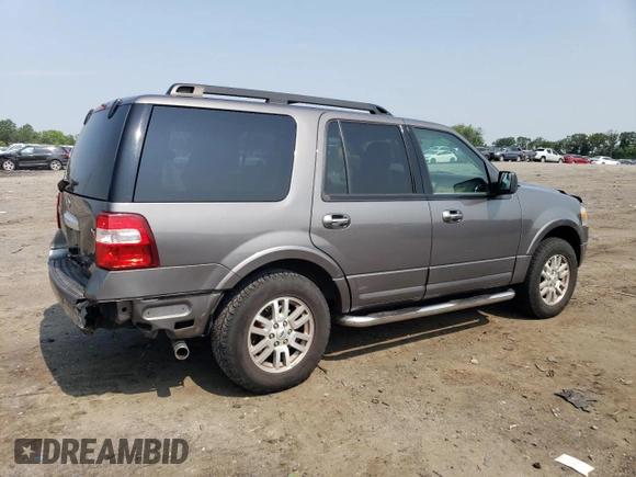 2012 Ford Expedition XLT with VIN 1FMJU1J55CEF49236, listed as a Copart auction lot 60373845 with 140,906 mi miles and Salvage title. Bid and sale history available at DreamBid. Image 3.