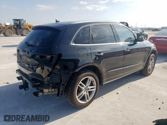2015 Audi Q5 Premium Plus with VIN WA1DGAFP6FA019267, listed as a Copart auction lot 59321295 with 99,401 mi miles and Salvage title. Bid and sale history available at DreamBid. Image 3.