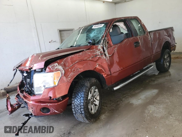 2014 Ford F-150 XL with VIN 1FTFX1EF1EKE17812, listed as a Copart auction lot 84446554 with 106,388 mi miles and Salvage Title. Bid and sale history available at DreamBid. Image 1.