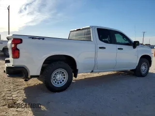 2022 Chevrolet Silverado 1500 Work Truck with VIN 1GCRDAED1NZ506131, listed as a Copart auction lot 44054255 with 103,083 mi miles and Clean Title. Bid and sale history available at DreamBid. Image 3.