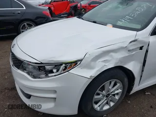 2016 Kia Optima LX z VIN KNAGT4L31G5106843, wystawiony jako IAAI lot #41952871 z przebiegiem 109 139 mil mil oraz . Historia ofert i sprzedaży dostępna na DreamBid. Obrazek 6.