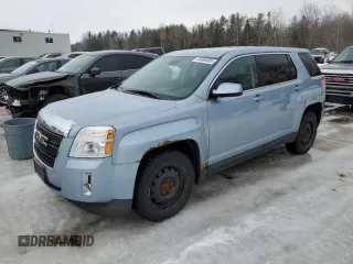 2015 GMC Terrain SLE with VIN 2GKFLVEKXF6284217, listed as a Copart auction lot 44968995 with 156,057 mi miles and Clean Title. Bid and sale history available at carsss.com. Image 1.