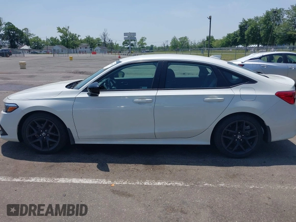 2024 Honda Civic Sport with VIN 2HGFE2F55RH563713, listed as a IAAI auction lot 42418239 with 9,687 mi miles and . Bid and sale history available at DreamBid. Image 14.