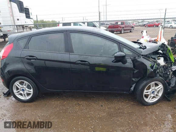 2019 Ford Fiesta SE with VIN 3FADP4EJ3KM165794, listed as a IAAI auction lot 41336199 with 80,653 mi miles. Bid and sale history available at carsss.com. Image 12.