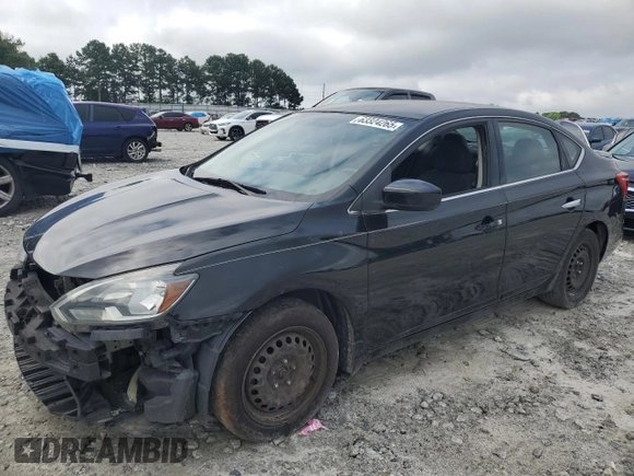 2017 Nissan Sentra S with VIN 3N1AB7AP6HY261270, listed as a Copart auction lot 63324265 with 130,736 mi miles and Clean title. Bid and sale history available at DreamBid. Image 1.