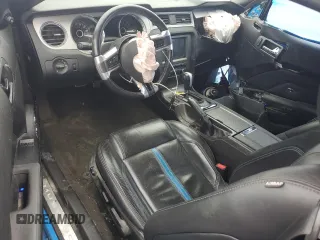 2014 Ford Mustang V6 with VIN 1ZVBP8AM4E5213836, listed as a Copart auction lot 52729605 with 110,438 mi miles and Salvage Title. Bid and sale history available at carsss.com. Image 8.