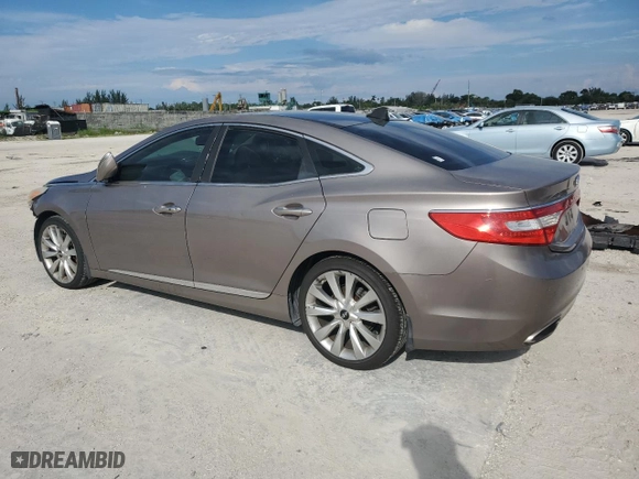 2012 Hyundai Azera with VIN KMHFH4JG1CA194151, listed as a Copart auction lot 72110094 with 98,178 mi miles and Salvage Title. Bid and sale history available at carsss.com. Image 2.