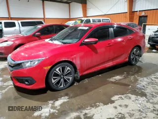 2017 Honda Civic Sedan EX-T with VIN 2HGFC1F46HH109069, listed as a Copart auction lot 43566295 with 162,505 mi miles and Clean Title. Bid and sale history available at carsss.com. Image 1.