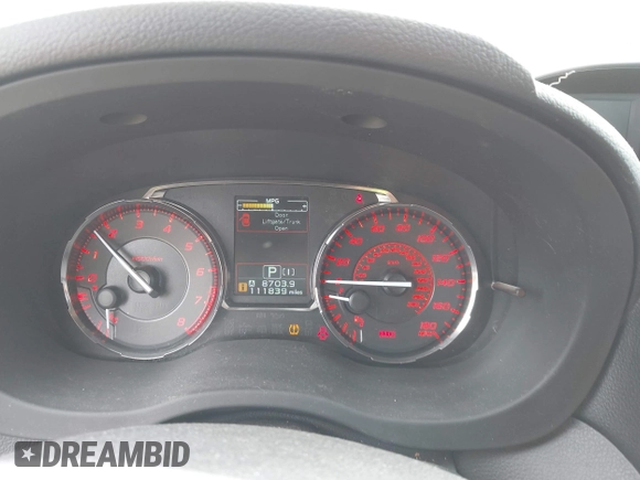 2016 Subaru WRX Limited with VIN JF1VA1J64G8806579, listed as a IAAI auction lot 42012804 with 111,839 mi miles. Bid and sale history available at carsss.com. Image 7.
