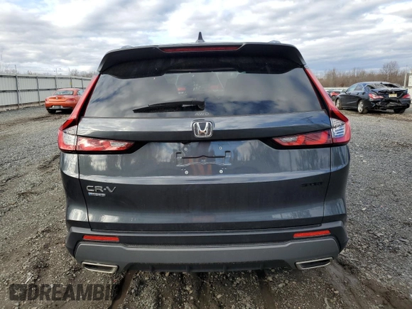 2023 Honda CR-V Sport with VIN 7FARS6H51PE040933, listed as a Copart auction lot 86727254 with 9,302 mi miles and Salvage Title. Bid and sale history available at DreamBid. Image 6.