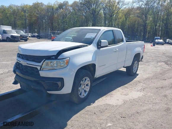 2022 Chevrolet Colorado 2WD LT with VIN 1GCHSCEN6N1128845, listed as a IAAI auction lot 41872025 with 29,811 mi miles. Bid and sale history available at carsss.com. Image 2.