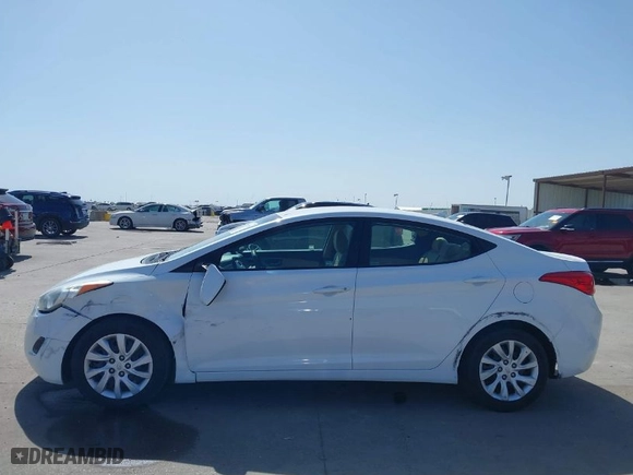2012 Hyundai Elantra GLS PZEV with VIN 5NPDH4AE7CH073174, listed as a IAAI auction lot 41843160 with 101,380 mi miles. Bid and sale history available at carsss.com. Image 14.
