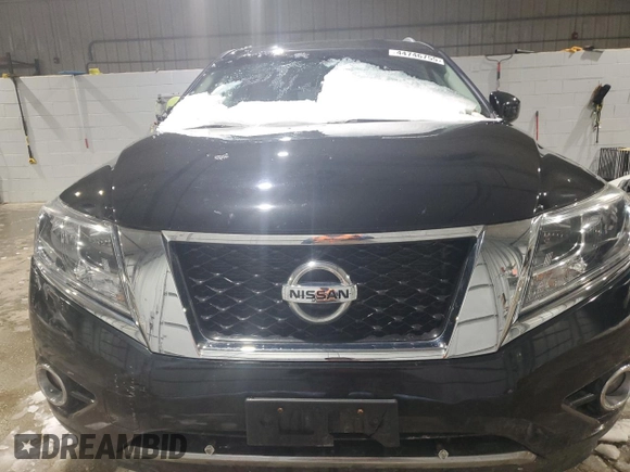 2016 Nissan Pathfinder SV with VIN 5N1AR2MM6GC619578, listed as a Copart auction lot 44746755 with 92,806 mi miles and Salvage Title. Bid and sale history available at carsss.com. Image 5.