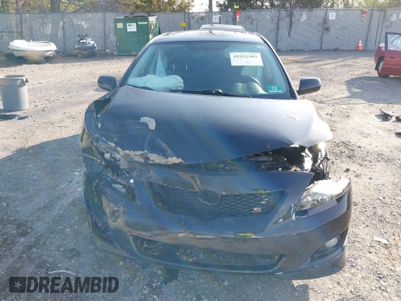 2009 Toyota Corolla with VIN 2T1BU40E29C084079, listed as a IAAI auction lot 41932383 with 172,784 mi miles. Bid and sale history available at carsss.com. Image 12.