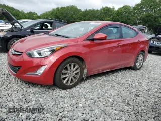 2016 Hyundai Elantra SE with VIN KMHDH4AE9GU517971, listed as a Copart auction lot 61436595 with 127,004 mi miles and Salvage title. Bid and sale history available at DreamBid. Image 1.