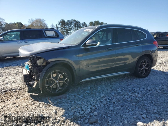 2018 BMW X1 xDrive28i with VIN WBXHT3C34J5K30584, listed as a Copart auction lot 44604363 with 42,208 mi miles. Bid and sale history available at carsss.com. Image 1.