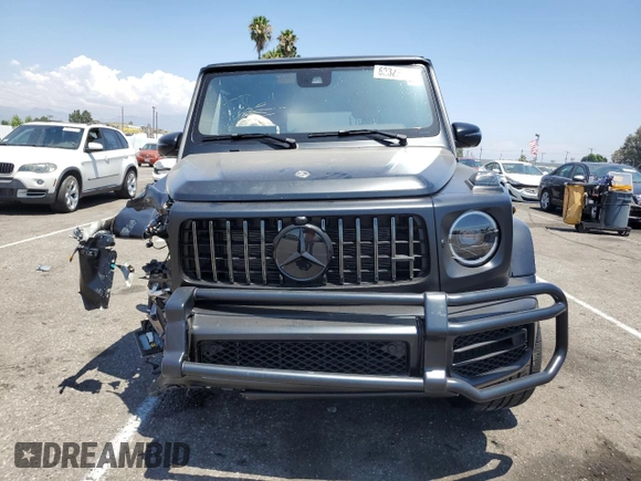 2024 Mercedes-Benz G 63 AMG with VIN W1NYC7HJ3RX511358, listed as a Copart auction lot 62327034 with Not Provided miles and Salvage Title. Bid and sale history available at DreamBid. Image 5.