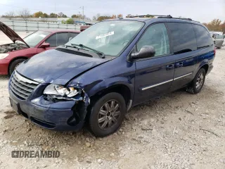 2006 Chrysler Town & Country LWB Touring with VIN 2A8GP54L36R651562, listed as a Copart auction lot 77600354 with 218,076 mi miles and Non Repairable. Bid and sale history available at carsss.com. Image 1.