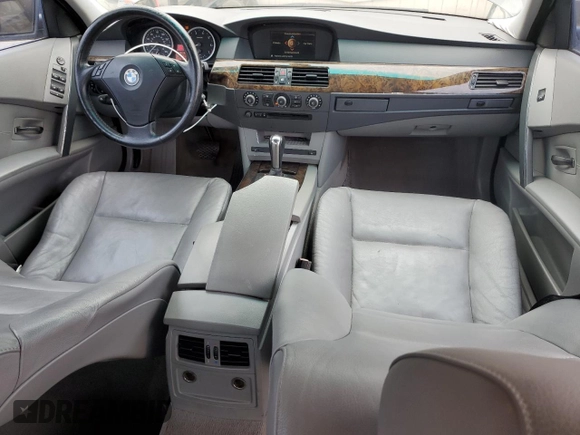 2004 BMW 5 Series 530i with VIN WBANA73564B058592, listed as a Copart auction lot 60579655 with 108,128 mi miles and Clean title. Bid and sale history available at DreamBid. Image 8.