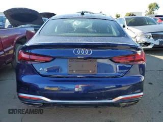 2022 Audi A5 Sportback S line Premium Plus with VIN WAUFACF53NA012637, listed as a Copart auction lot 37904984 with 10,227 mi miles. Bid and sale history available at carsss.com. Image 6.