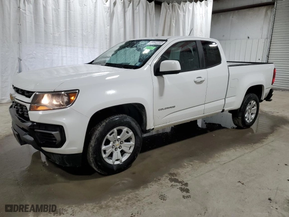 2022 Chevrolet Colorado 2WD LT with VIN 1GCHSCEA1N1127776, listed as a Copart auction lot 53339805 with 91,212 mi miles and Clean Title. Bid and sale history available at carsss.com. Image 1.