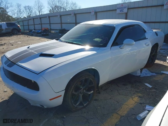 2020 Dodge Challenger SXT with VIN 2C3CDZAG3LH243534, listed as a IAAI auction lot 41422893 with 107,017 mi miles. Bid and sale history available at carsss.com. Image 2.