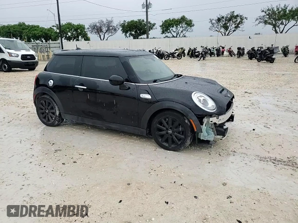 2017 MINI Hardtop Cooper S with VIN WMWXP7C51H2A45300, listed as a Copart auction lot 59216405 with 70,506 mi miles and Salvage title. Bid and sale history available at DreamBid. Image 13.