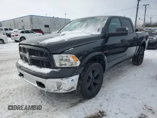 2018 Ram 1500 Big Horn with VIN 1C6RR7LMXJS348020, listed as a Copart auction lot 45270765 with 42,998 mi miles and Clean Title. Bid and sale history available at carsss.com. Image 1.