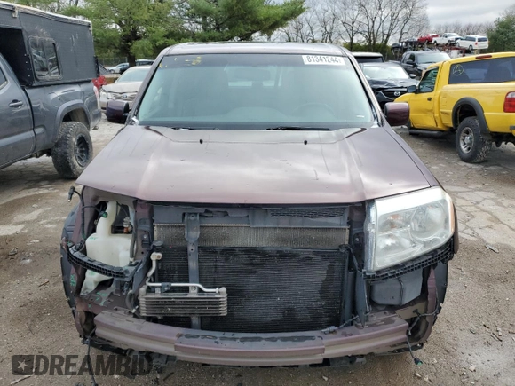2012 Honda Pilot EX-L with VIN 5FNYF4H56CB012913, listed as a Copart auction lot 81341244 with 207,287 mi miles and Non Repairable. Bid and sale history available at DreamBid. Image 5.
