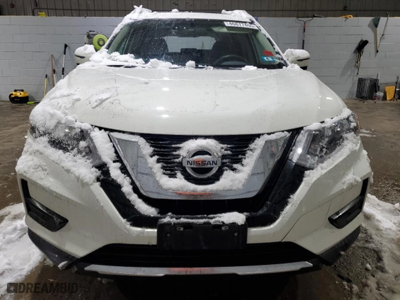 2017 Nissan Rogue SV with VIN 5N1AT2MT5HC752584, listed as a Copart auction lot 46877455 with 39,815 mi miles and Salvage Title. Bid and sale history available at carsss.com. Image 5.