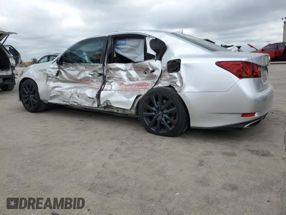 2014 Lexus GS 350 with VIN JTHBE1BL3E5032957, listed as a Copart auction lot 71471794 with 106,568 mi miles and Salvage Title. Bid and sale history available at carsss.com. Image 2.