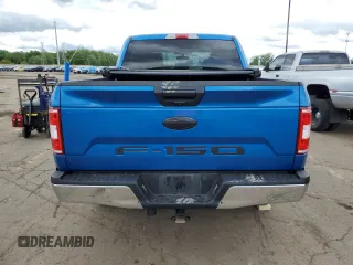 2020 Ford F-150 XL with VIN 1FTEW1E4XLFB00873, listed as a Copart auction lot 58378645 with 109,721 mi miles and Salvage title. Bid and sale history available at DreamBid. Image 6.