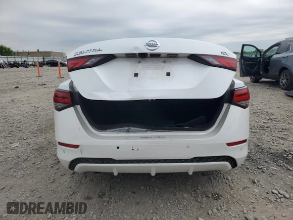 2020 Nissan Sentra SV z VIN 3N1AB8CV1LY260926, wystawiony jako Copart lot #60739035 z przebiegiem 93 580 mil mil oraz Szkoda całkowita • Salvage title. Historia ofert i sprzedaży dostępna na DreamBid. Obrazek 6.