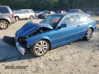 2001 BMW 3 Series 330Ci with VIN WBABN53451JU32534, listed as a Copart auction lot 70293314 with 0 mi miles and Salvage Title. Bid and sale history available at carsss.com. Image 1.