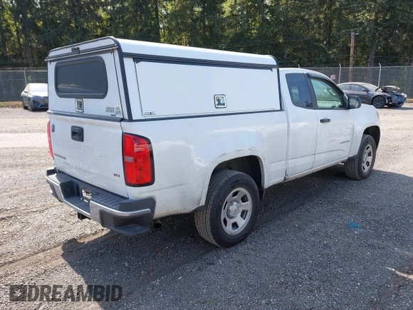 2021 Chevrolet Colorado 2WD Work Truck with VIN 1GCHSBEN2M1105829, listed as a IAAI auction lot 42105824 with 120,799 mi miles. Bid and sale history available at carsss.com. Image 4.