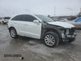 2018 Acura RDX Technology with VIN 5J8TB3H54JL006863, listed as a Copart auction lot 45676195 with Not Provided miles and Salvage Title. Bid and sale history available at DreamBid. Image 4.