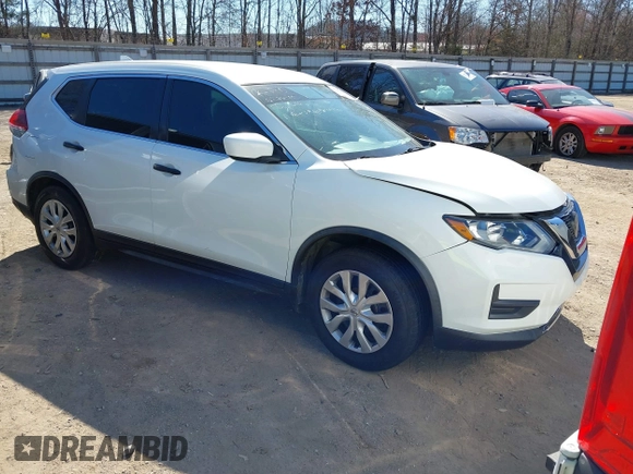 2018 Nissan Rogue SV with VIN KNMAT2MT0JP544129, listed as a IAAI auction lot 41706214 with 126,315 mi miles and . Bid and sale history available at DreamBid. Image 1.