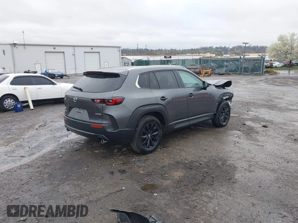 2024 Mazda CX-50 2.5 S Preferred Package with VIN 7MMVABBMXRN201029, listed as a IAAI auction lot 41964096 with 5,410 mi miles. Bid and sale history available at carsss.com. Image 4.