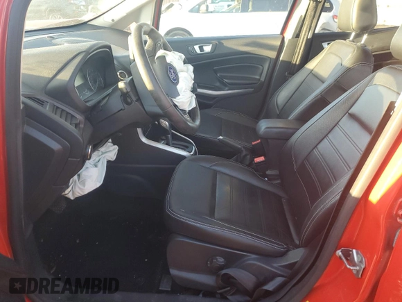 2019 Ford EcoSport Titanium with VIN MAJ6S3KL0KC302781, listed as a Copart auction lot 50146595 with 70,863 mi miles and Salvage Title. Bid and sale history available at DreamBid. Image 7.