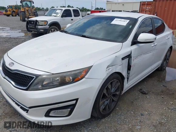 2015 Kia Optima SX with VIN 5XXGR4A77FG444488, listed as a IAAI auction lot 42284483 with 119,359 mi miles and . Bid and sale history available at DreamBid. Image 6.