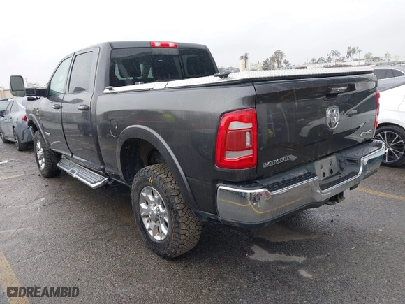 2022 Ram 2500 Laramie with VIN 3C6UR5FL2NG243857, listed as a IAAI auction lot 41736144 with 58,474 mi miles. Bid and sale history available at carsss.com. Image 3.