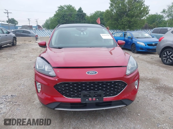 2020 Ford Escape SEL z VIN 1FMCU9H61LUC43162, wystawiony jako IAAI lot #42416146 z przebiegiem 50 718 mil mil oraz . Historia ofert i sprzedaży dostępna na DreamBid. Obrazek 12.