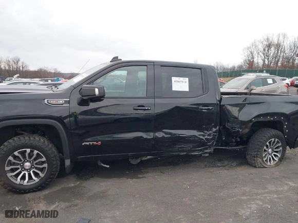 2019 GMC Sierra 1500 AT4 with VIN 3GTP9EEL7KG243954, listed as a IAAI auction lot 40865814 with 109,229 mi miles. Bid and sale history available at carsss.com. Image 6.