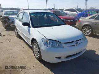 2004 Honda Civic LX z VIN 2HGES16534H515635, wystawiony jako IAAI lot #41453885 z przebiegiem 181 498 mil mil oraz . Historia ofert i sprzedaży dostępna na DreamBid. Obrazek 1.
