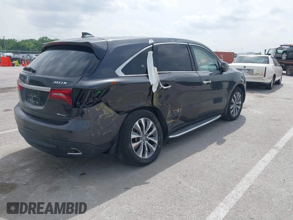 2014 Acura MDX Technology с VIN 5FRYD4H44EB043446, выставлен на аукционе IAAI как лот 42261789 с пробегом 171 306 миль миль и . История ставок и продаж доступна на DreamBid. Изображение 4.