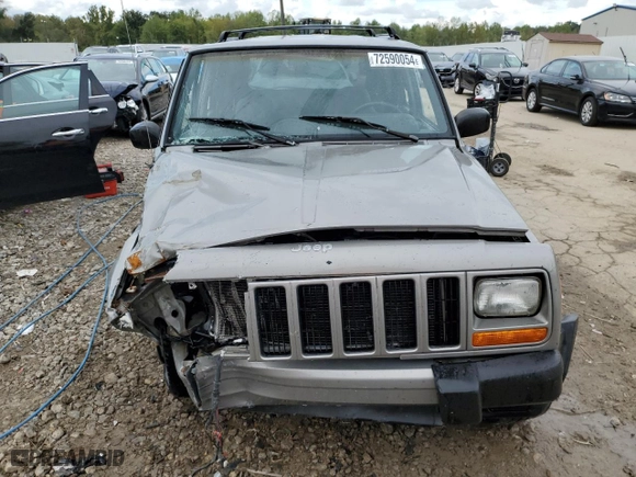 2000 Jeep Cherokee Police with VIN 1J4FF48S5YL176939, listed as a Copart auction lot 72590054 with NaN miles and Non Repairable. Bid and sale history available at carsss.com. Image 5.