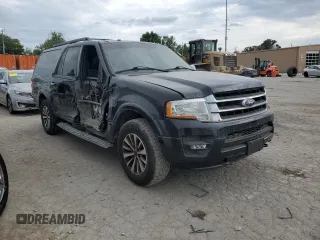 2015 Ford Expedition EL XLT with VIN 1FMJK1JT4FEF39922, listed as a Copart auction lot 66008044 with 168,037 mi miles and Salvage Title. Bid and sale history available at carsss.com. Image 4.