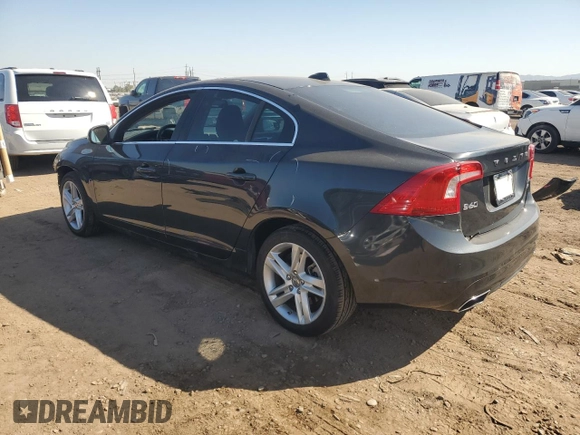 2015 Volvo S60 T5 Platinum with VIN YV1612TD0F2307466, listed as a Copart auction lot 72807063 with 92,151 mi miles. Bid and sale history available at carsss.com. Image 2.