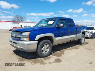 2004 Chevrolet Silverado 1500 Z71 with VIN 2GCEK19T141132102, listed as a IAAI auction lot 42050045 with 133,196 mi miles and . Bid and sale history available at DreamBid. Image 17.